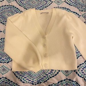 zara cropped sweater